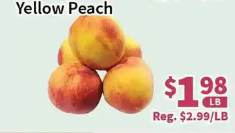 Blue Sky Supermarket Yellow peach offer
