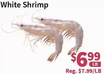 Blue Sky Supermarket White shrimp offer