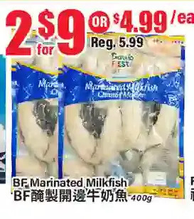 Btrust Supermarket Bf marinated milkfish offer