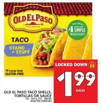 Food Basics Old El Paso Taco Shells offer