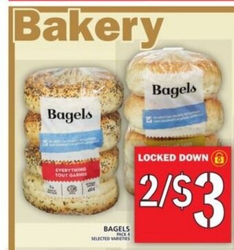 Food Basics Bagels offer