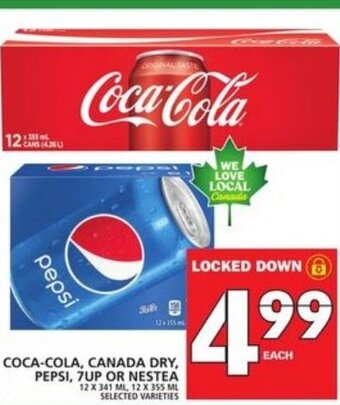 Food Basics Coca-Cola Canada Dry offer