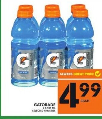 Food Basics Gatorade offer