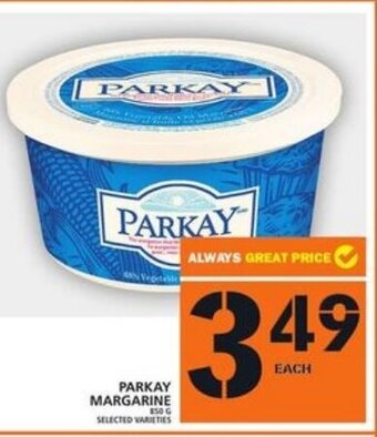 Food Basics Parkay Margarine offer