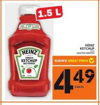 Food Basics Heinz Ketchup offer