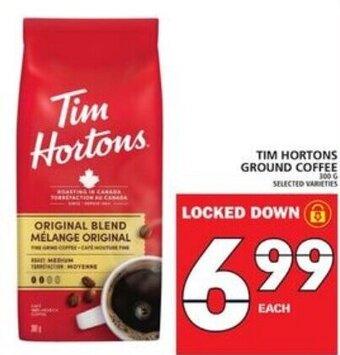 Food Basics Tim Hortons Ground Coffee offer