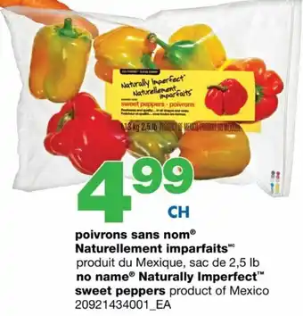 Wholesale Club Poivrons Sans Nom Naturellement Imparfaits 2.5Lb. No Name Naturally Imperfect Sweet Peppers offer