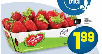 Metro Fraises offer