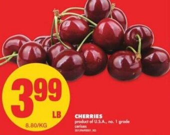 No Frills Cherries offer