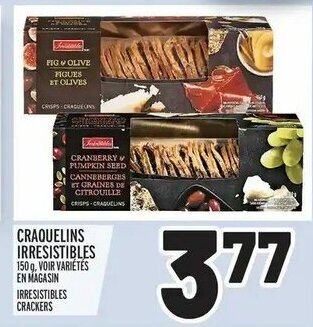 Metro Craquelins Irresistibles offer