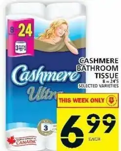 Food Basics Cashmere Bathroom Tissue 8=24's offer