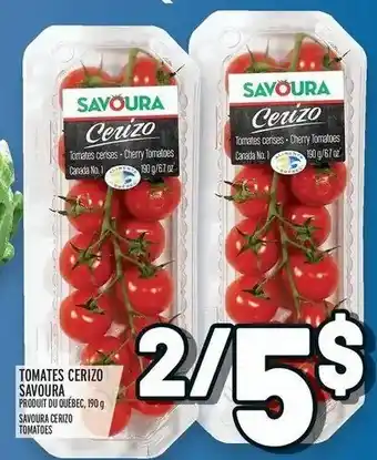 Metro Tomates cerizo savoura offer
