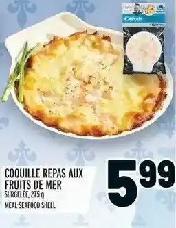 Metro Coquille repas aux fruits de mer offer