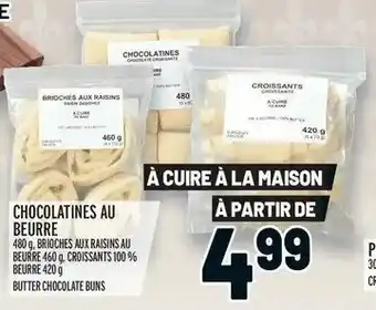 Metro Chocolatines au beurre offer
