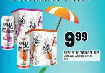 Metro Bière belle gueule seltzer offer