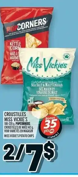 Metro Croustilles miss vickie's offer