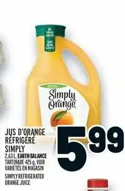 Metro Jus d'orange réfrigéré simply offer