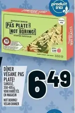 Metro Diner végane pas plate! offer