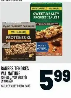 Metro Barres tendres val nature offer