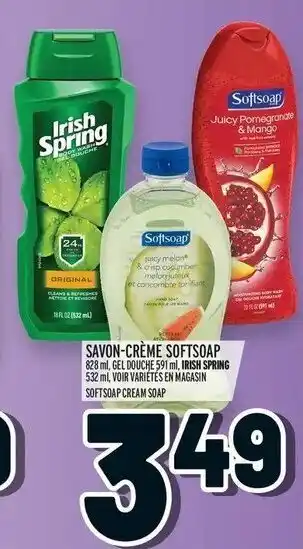Metro Savon-crème softsoap offer