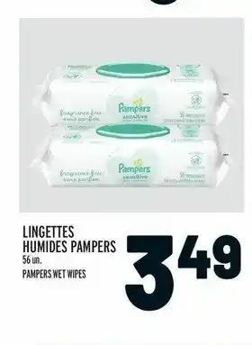 Metro Lingettes humides pampers offer