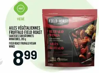 Metro Ailes végétaliennes fruffalo field roast offer