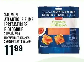 Metro Saumon atlantique fumé irresistibles biologique offer