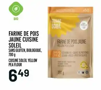 Metro Farine de pois jaune cuisine soleil offer