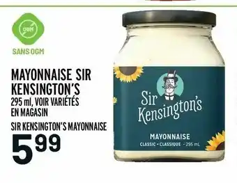Metro Mayonnaise sir kensington's offer
