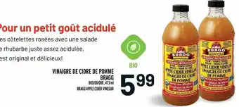 Metro Vinaigre de cidre de pomme bragg offer