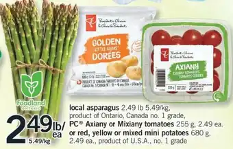 Fortinos Local Asparagus offer