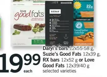 Fortinos Daryl's Bars offer