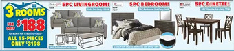 Surplus Furniture 15pc house full package offer