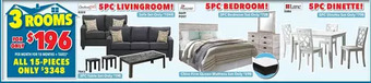Surplus Furniture 15pc house full package offer