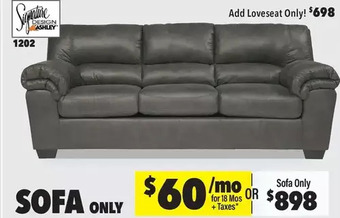 Surplus Furniture Bladen grey sofa offer