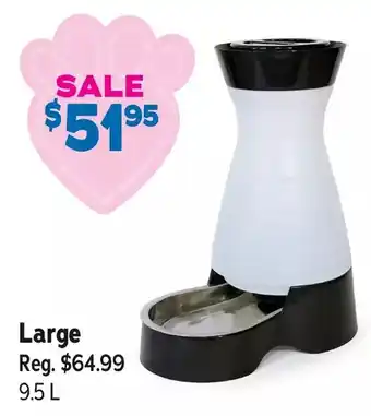 Ren’s Pets Depot Petsafe pet water bowls & feeders - large offer