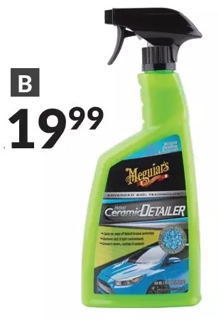 Princess Auto Meguiar's hybrid ceramic detailer offer