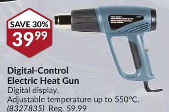Princess Auto Pro.point digital-control electric heat gun offer