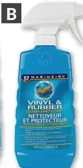 Princess Auto Meguiar's vinyl and rubber cleaner and protectant offer
