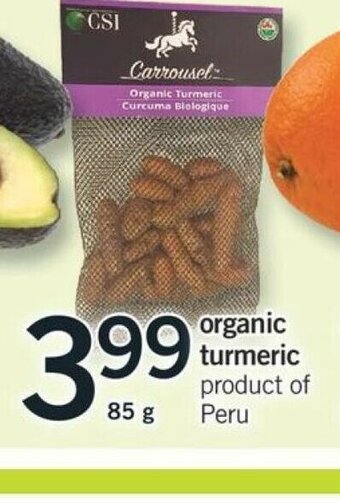 Fortinos Organic Turmeric offer