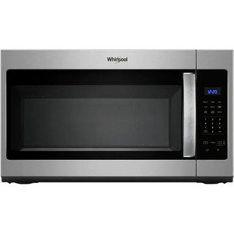 The Brick Whirlpool 1.7 cu. ft. microwave hood combination with electronic touch controls offer