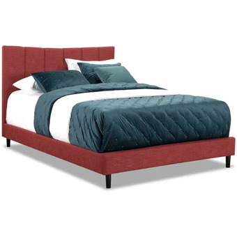 The Brick Paseo queen platform bed | kort & co. 3-pc. queen velvet quilt set offer