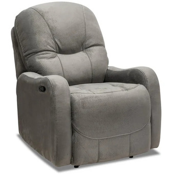 The Brick Everett polyester recliner - grey offer