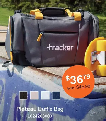 Tracker plateau duffle bag