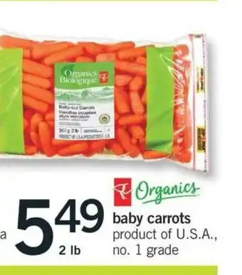 Fortinos Baby Carrots offer