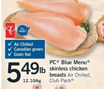 Fortinos Skinless Chicken Breasts offer