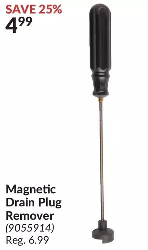 Princess Auto Magnetic drain plug remover offer
