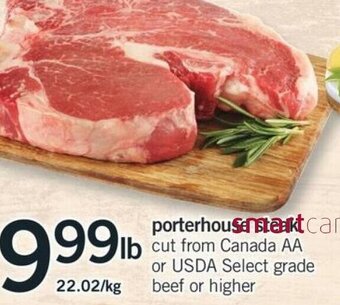 Fortinos Porterhouse Steak offer