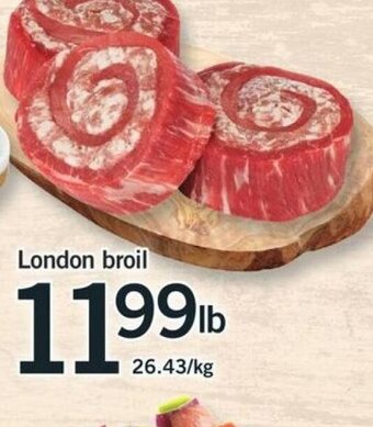 Fortinos London Broil offer