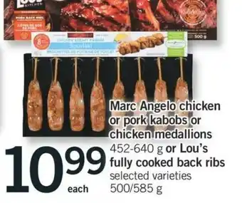 Fortinos Mark Angelo Chicken offer
